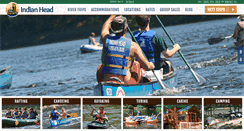 Desktop Screenshot of indianheadcanoes.com